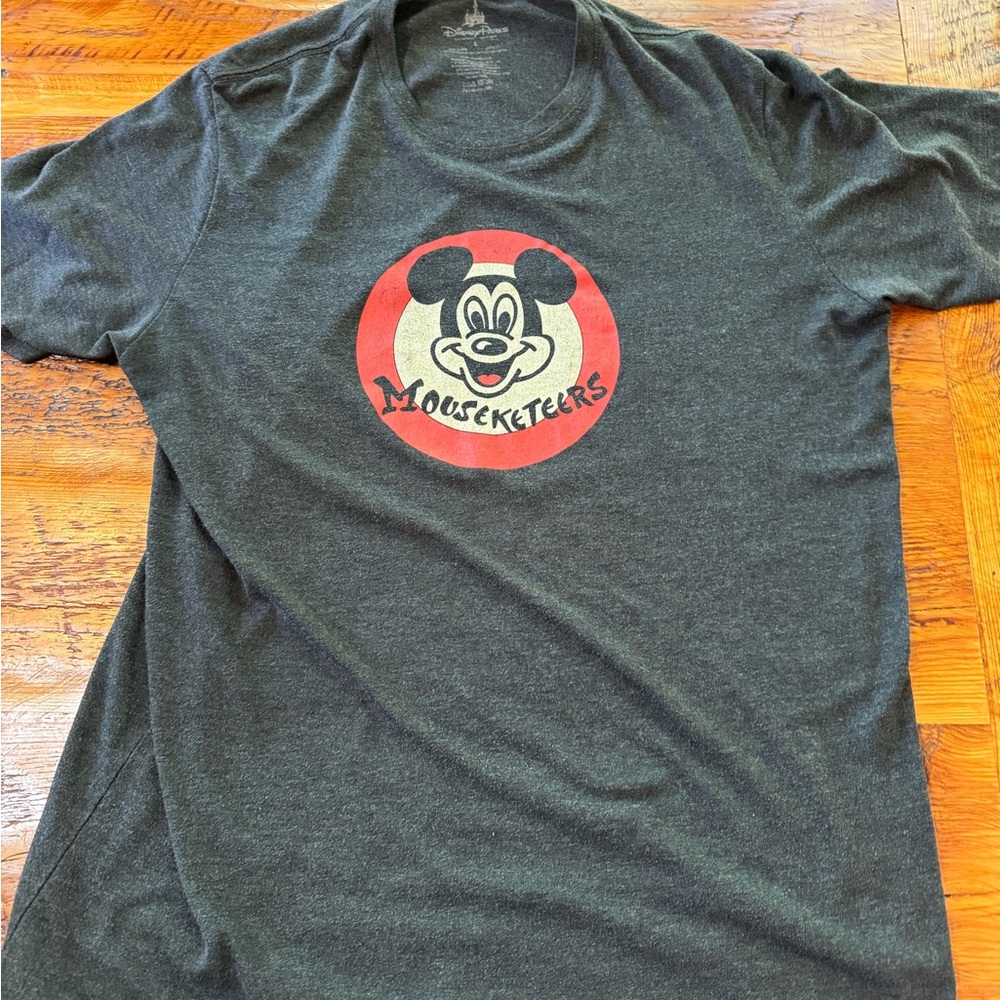 Disney Mousketeers Throwback Logo T Shirt